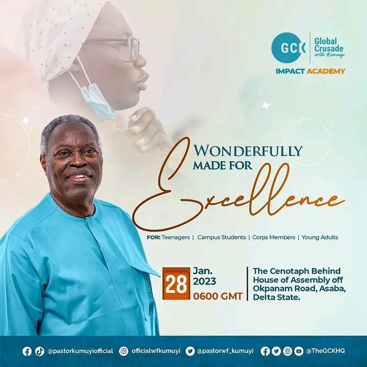 Wonderfully Made for Excellence