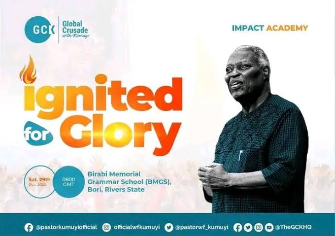 The Charge to Be Ignited for Glory