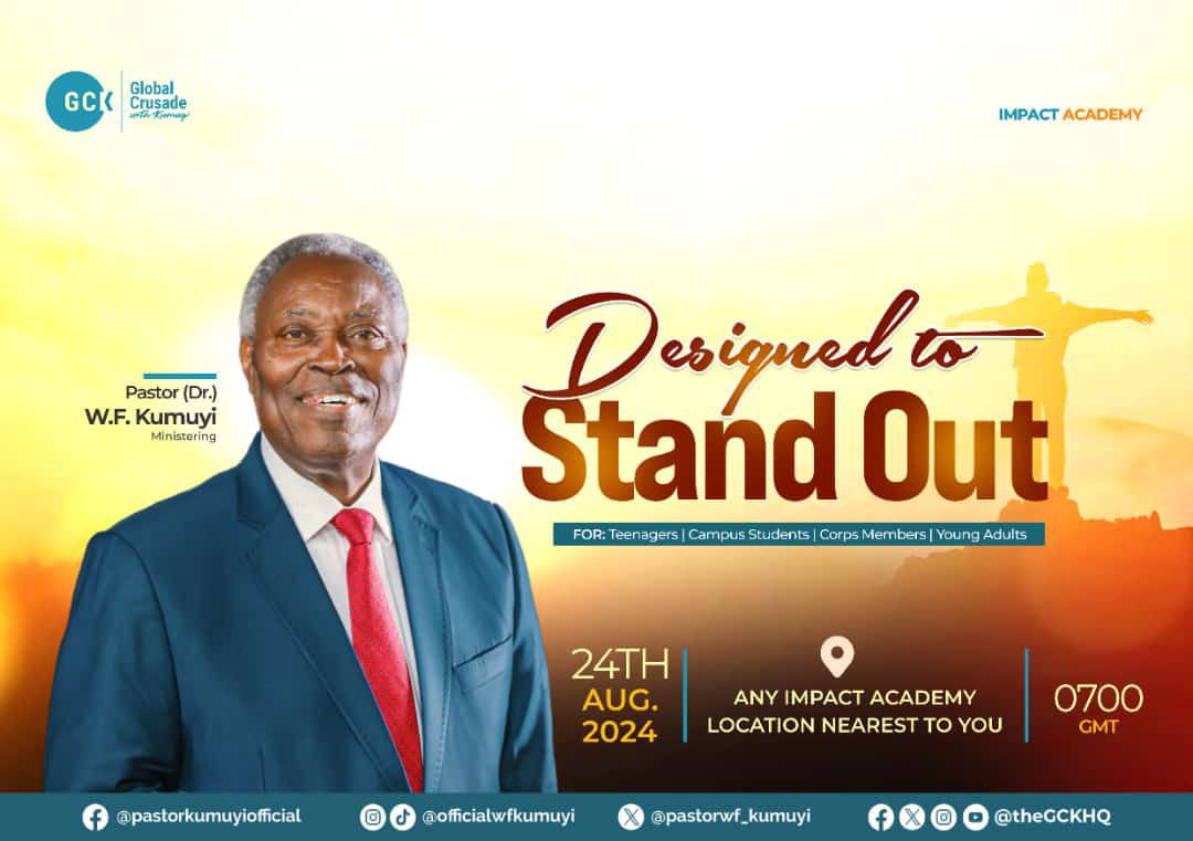The Decision and Determination to Stand Out