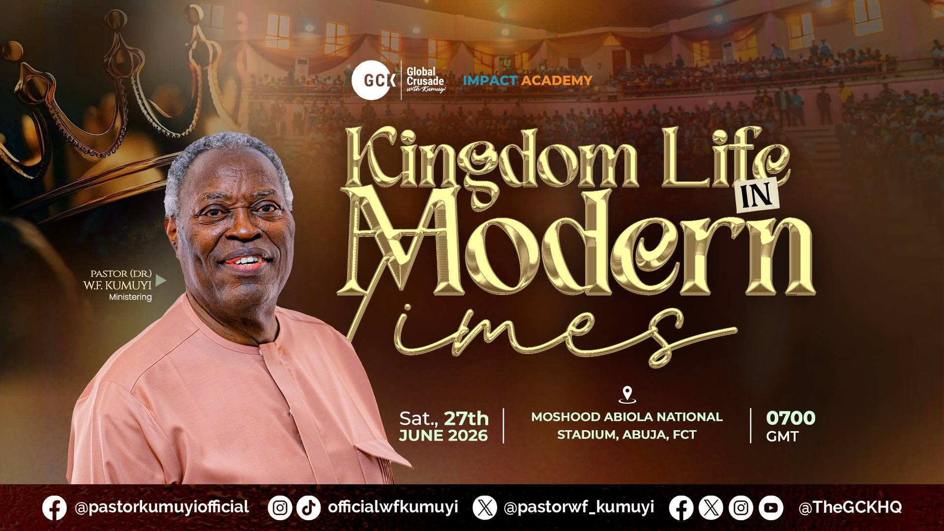Transformed Youth with Kingdom Faith and Lifestyle